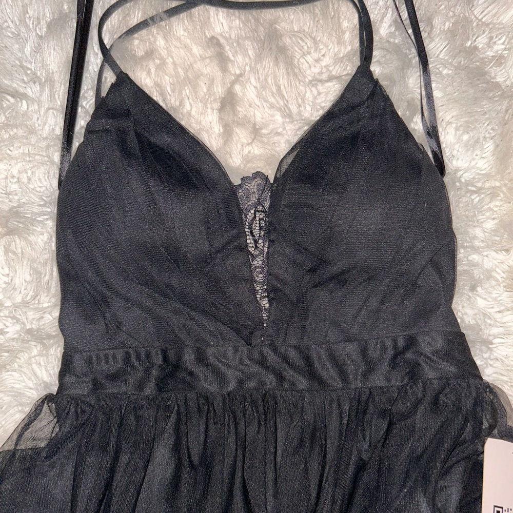 Black long dress size 9